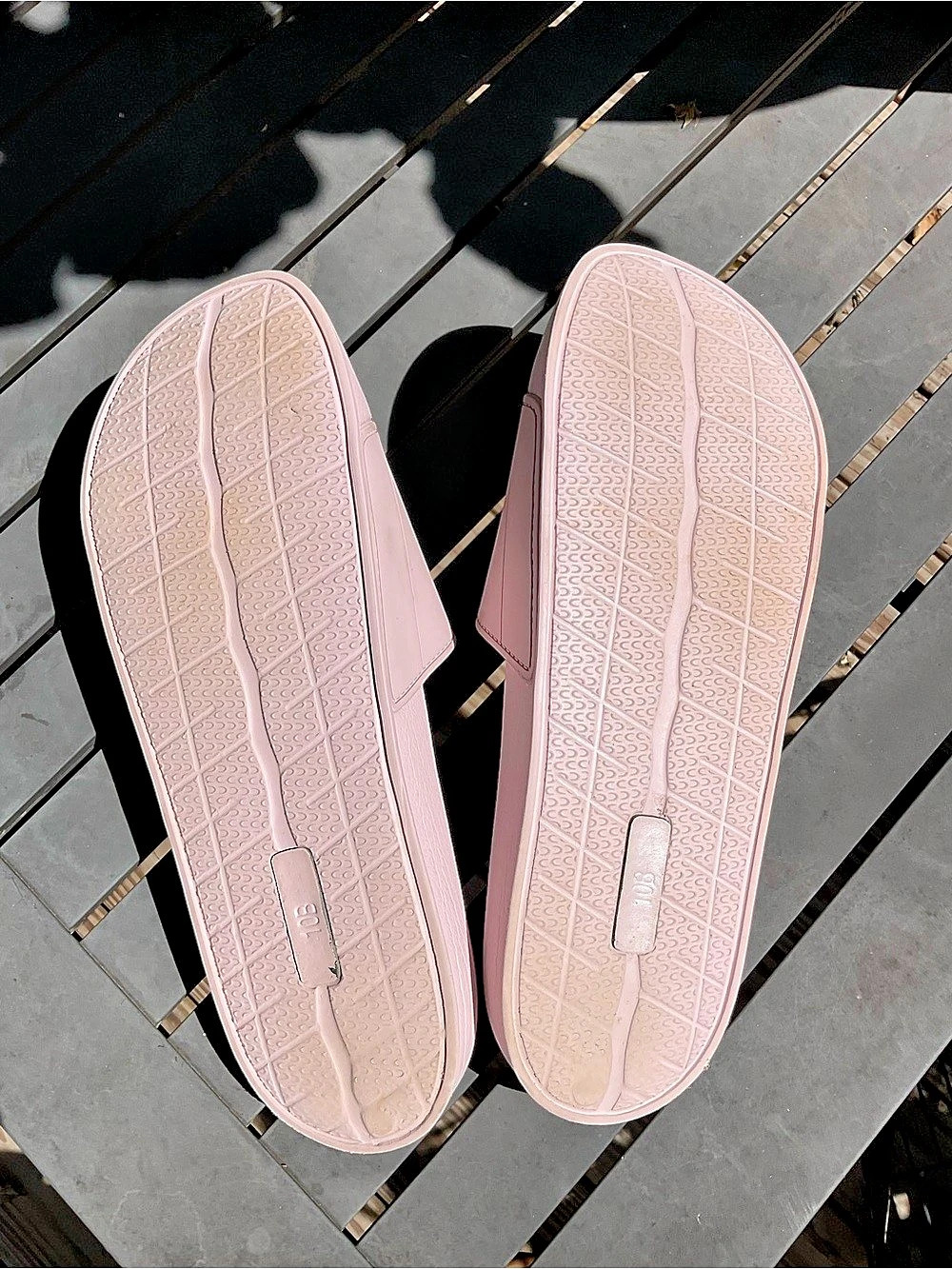 Kate Spade Pink Slide Sandals Size 10 B - Picture 5 of 5